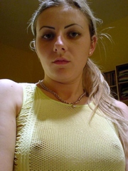 Romanian gf in seethru clothes shows her
